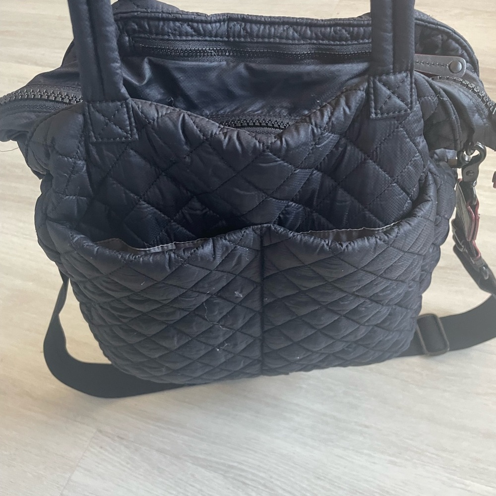 MZ Wallace black metro quatro tote